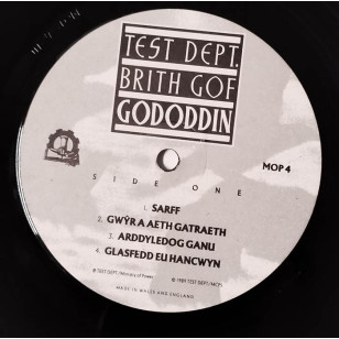 Test Dept. / Brith Gof - Gododdin 1989 UK Vinyl LP ***READY TO SHIP from Hong Kong***